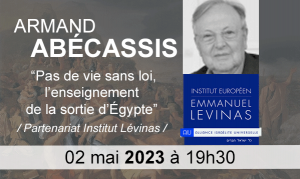 Armand Abécassis - Pas de vie sans loi - L'enseignement de la sortie d'egypte