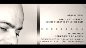 Hervé-Elie Bokobza - Parole et Silence