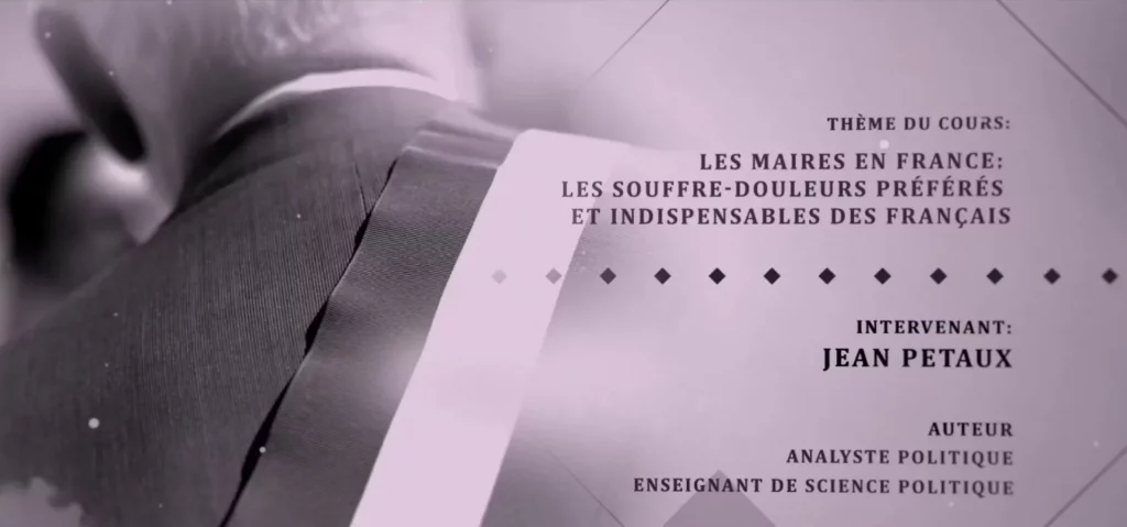 Les maires en France - Jean Petaux